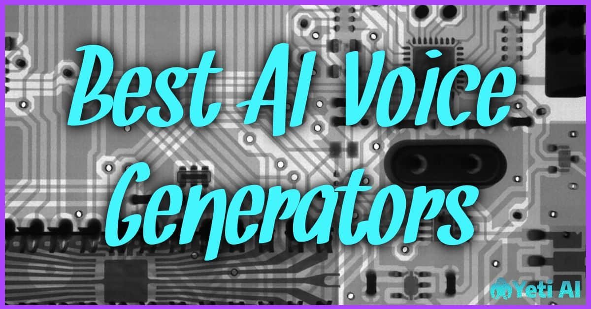 How to choose the best AI voice generator for e-learning